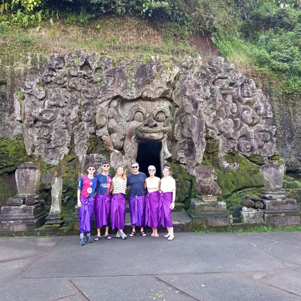 goa gajah elephant cave temple