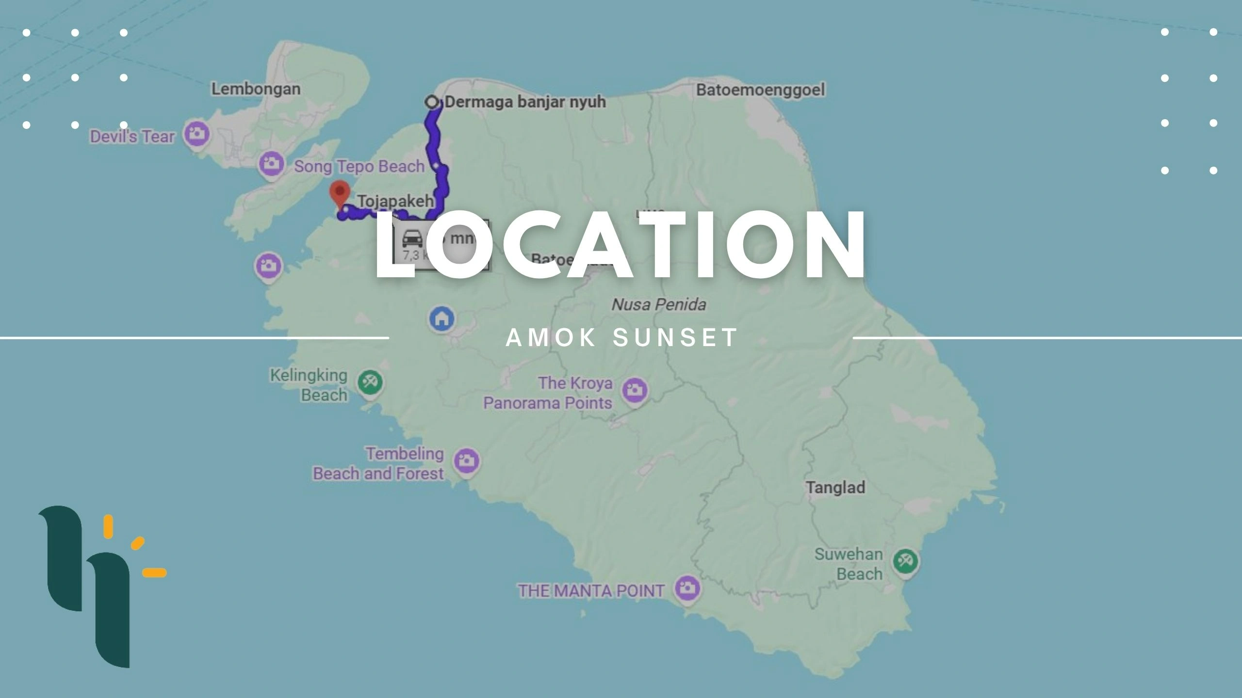 Amok Sunset distance