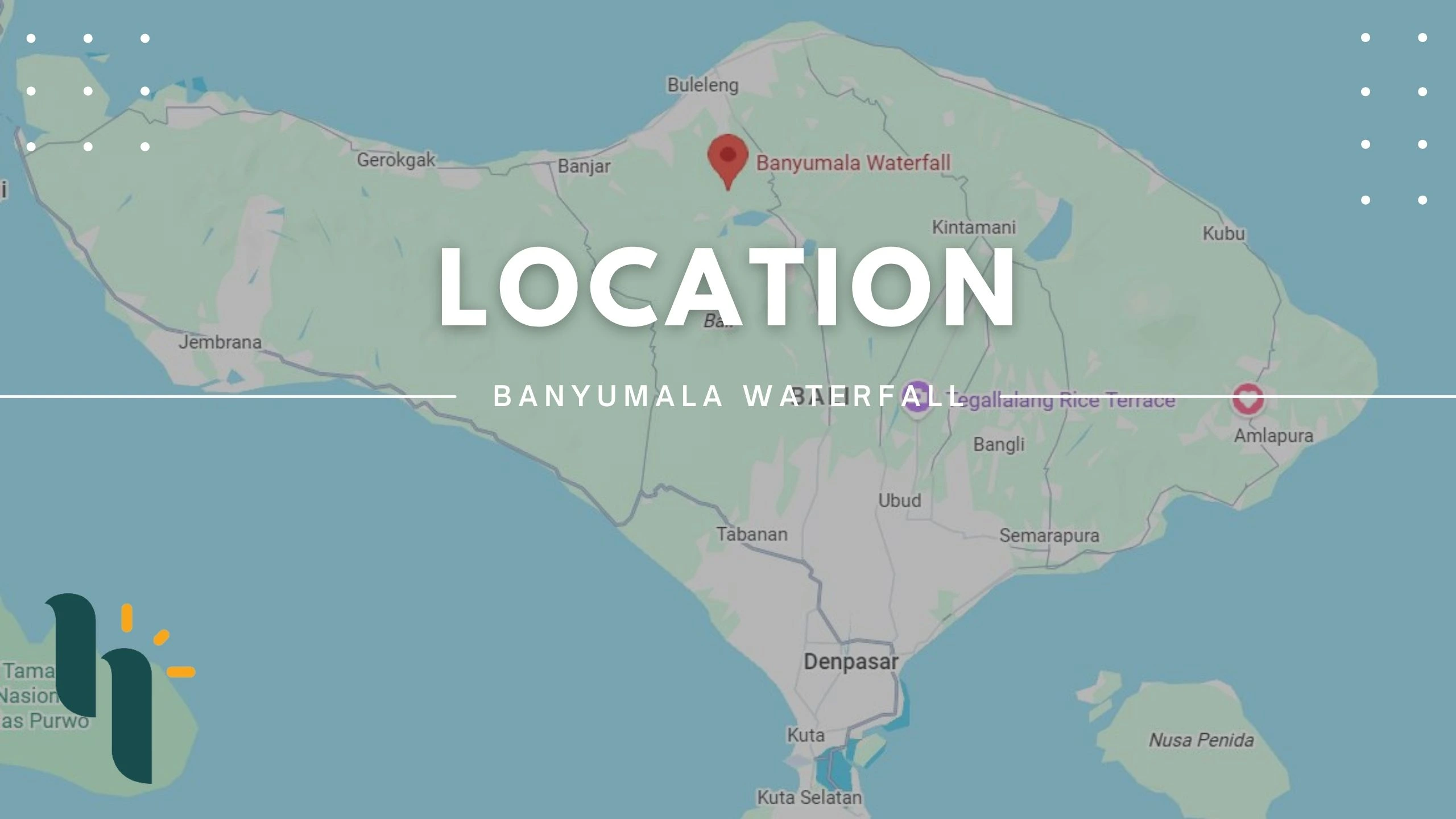 Bamyumala waterfall location