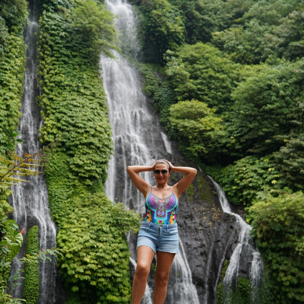 banyumala twin waterfall bali​