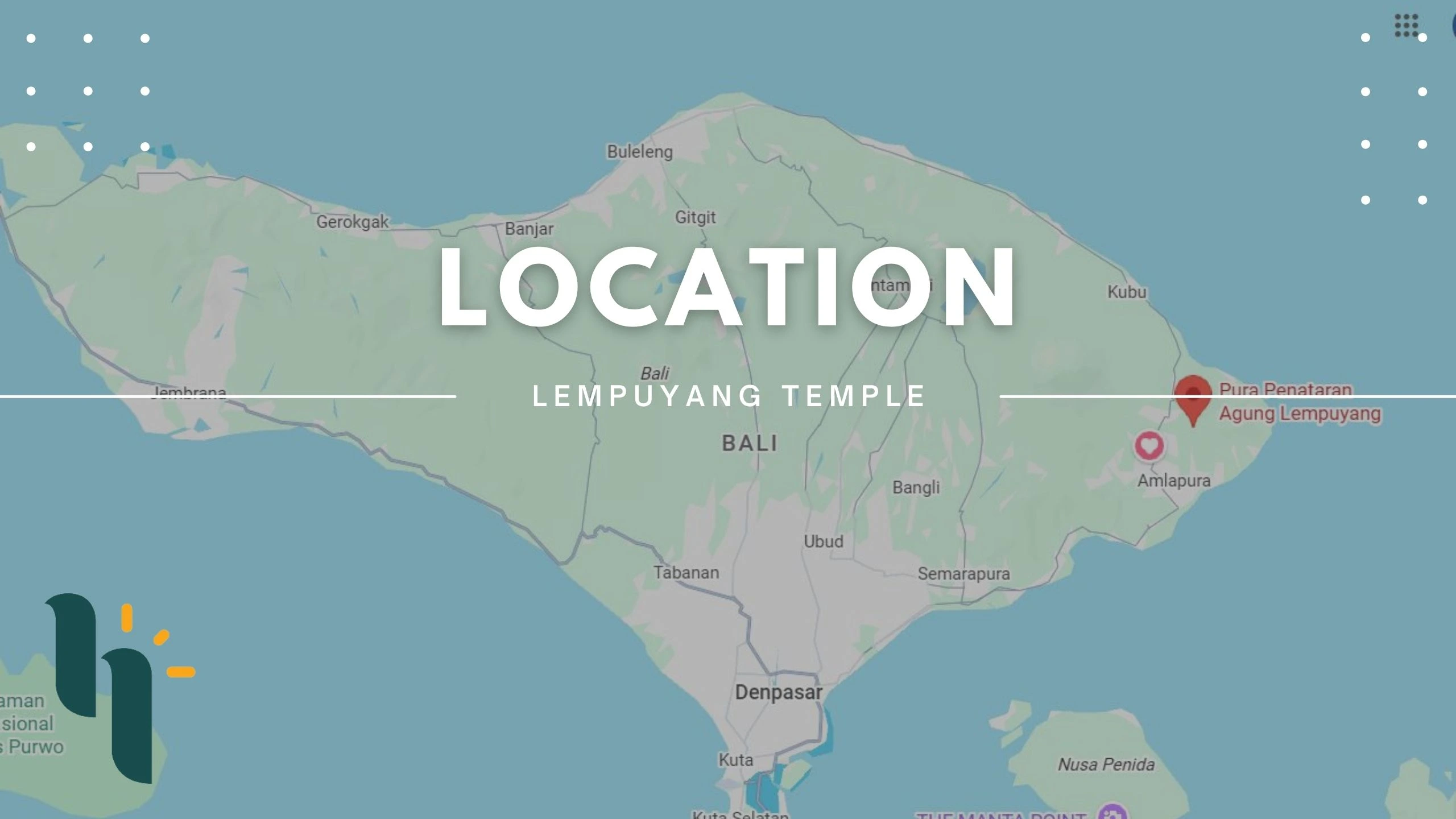 Lempuyang temple location
