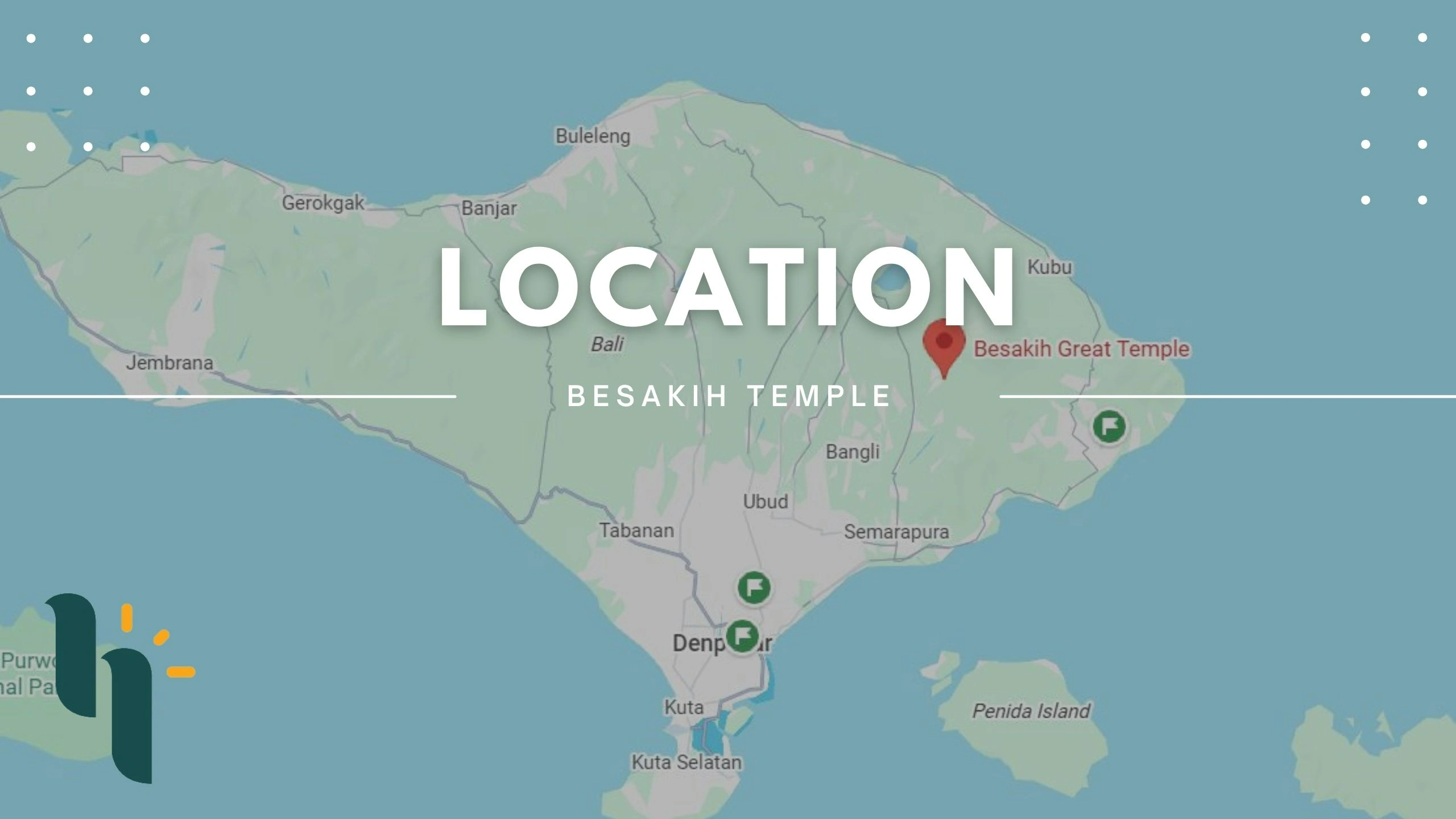 Besakih temple location
