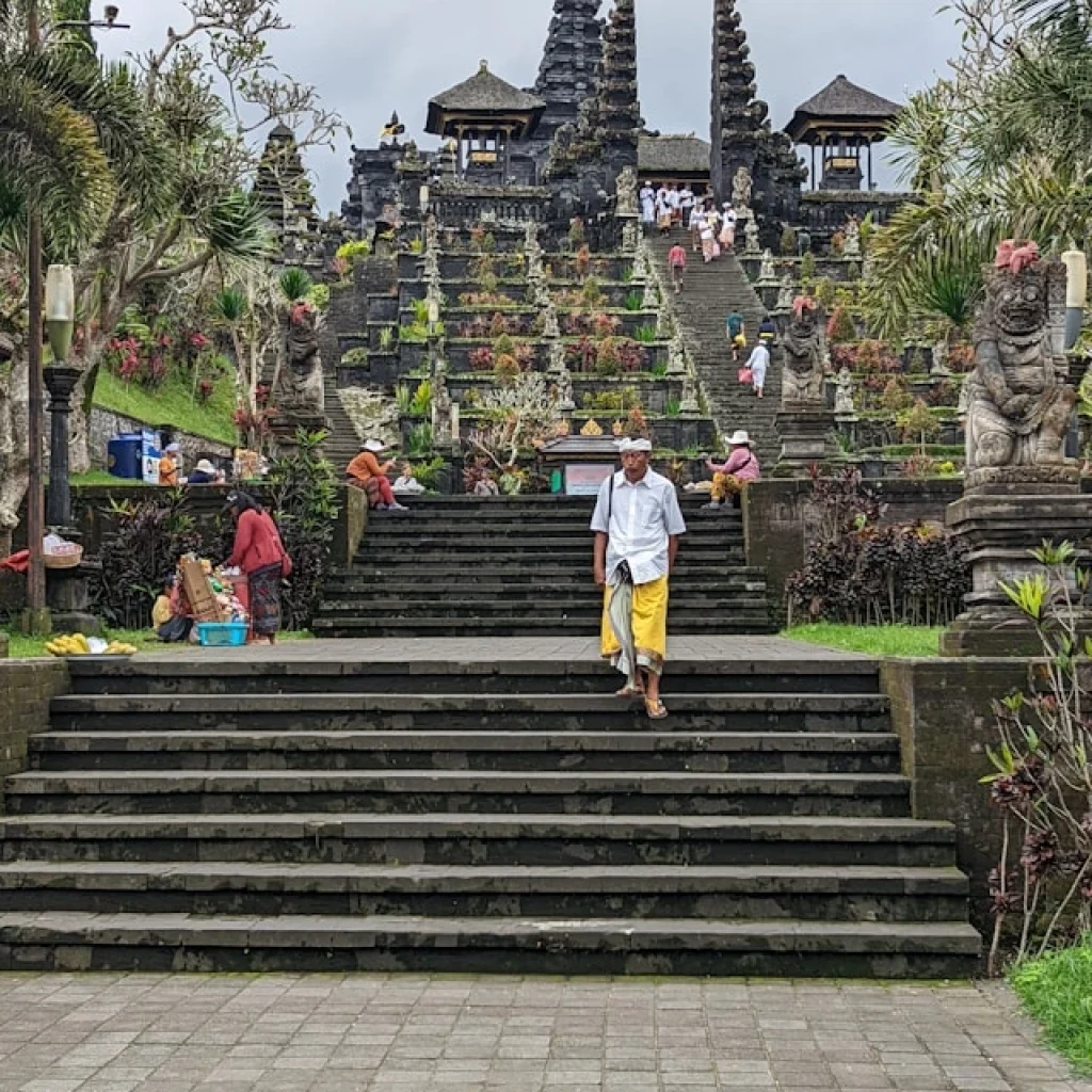 the temple of besakih bali