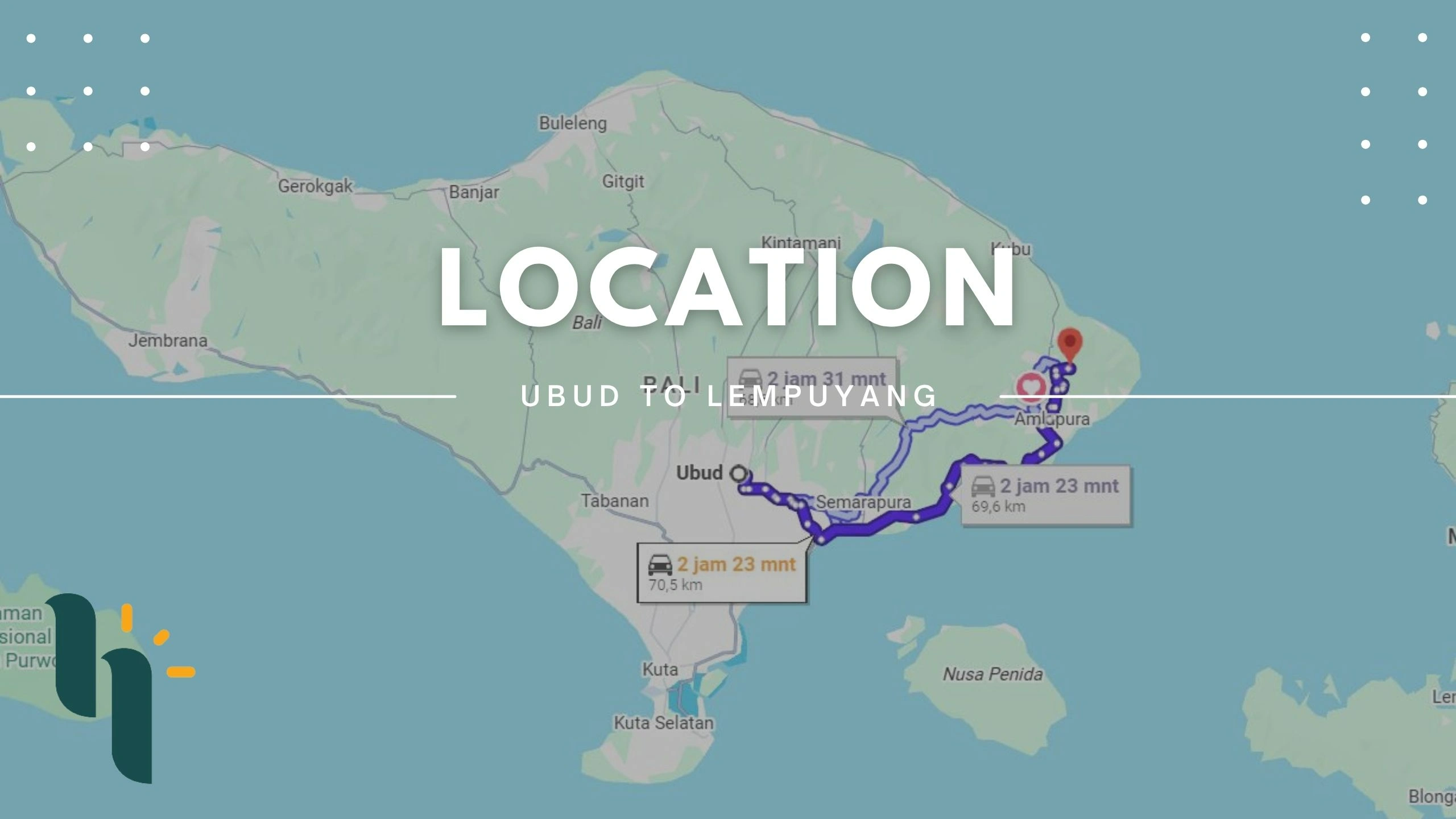 Ubud to lempuyang