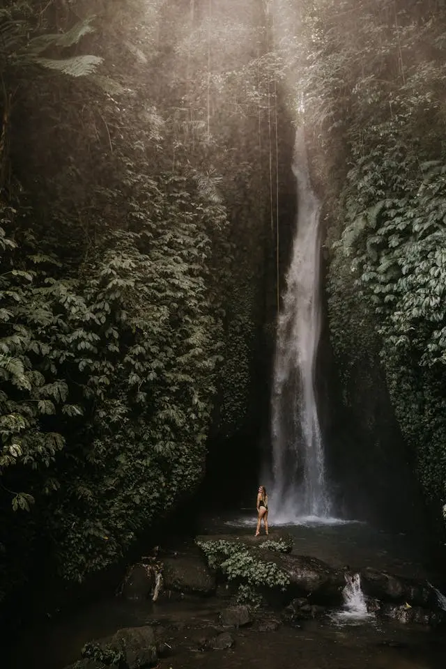leke leke waterfall bali​